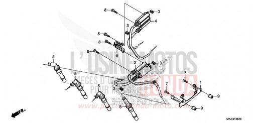 IGNITION COIL CB1000RAK de 2019